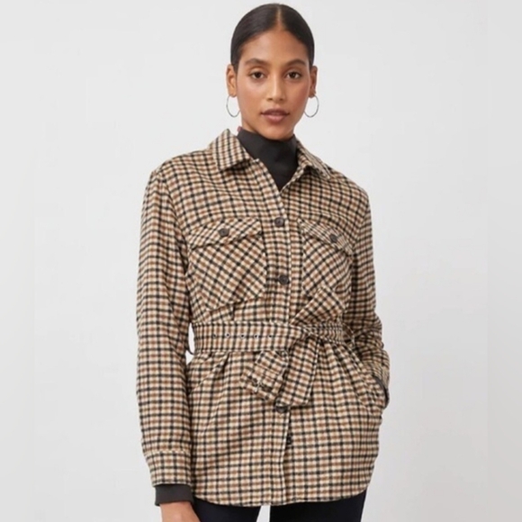 NWOT Rails Rhodes Jacket Ochre Sand Mocha Color - Picture 1 of 10